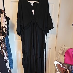 Sofia by Sofia Vergara Elegant Black Maxi Dress